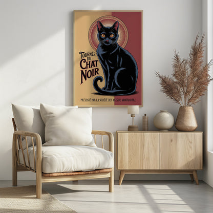 Chat Noir - Poster / Art Print - interiör