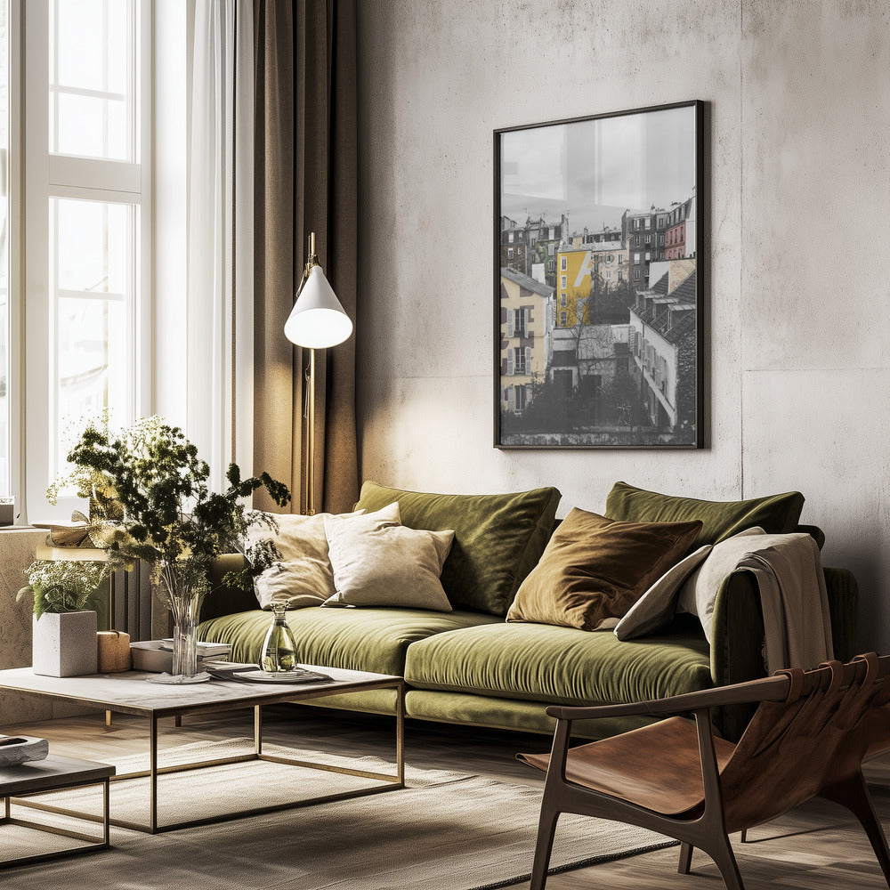 Paris Tags - Poster / Art Print - interiör