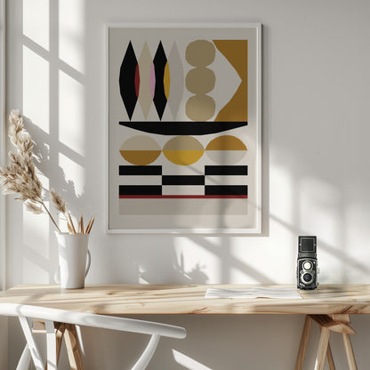 Abstract composition 25 - Poster / Art Print - interiör
