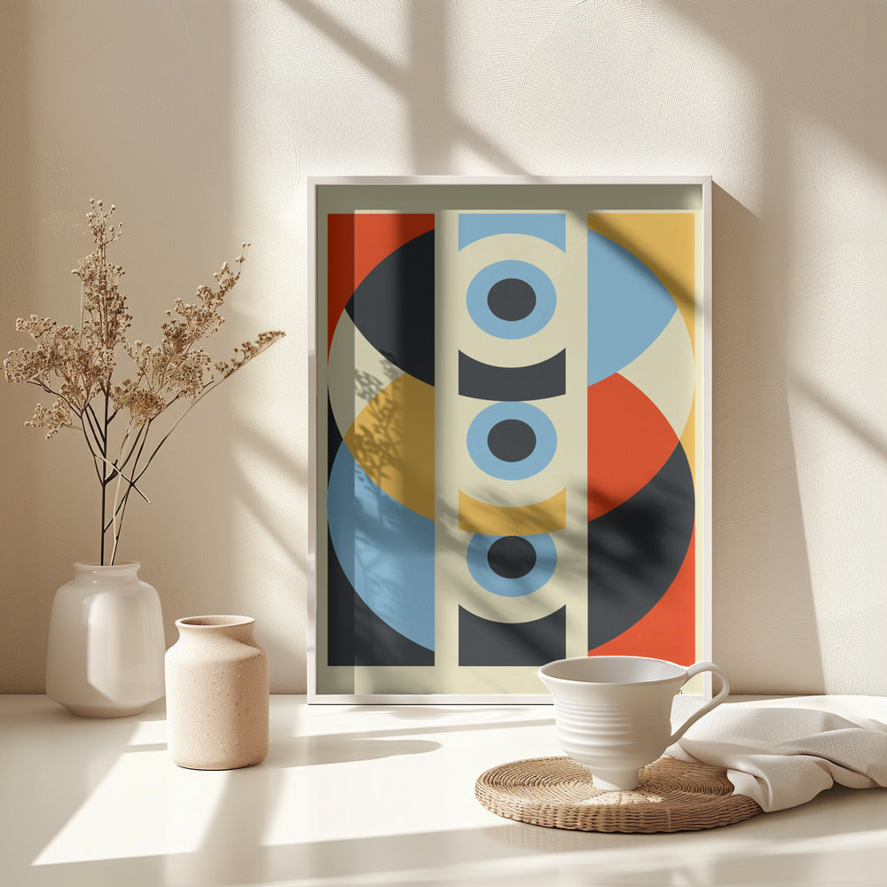 Geometric Pattern - Poster / Art Print - interiör