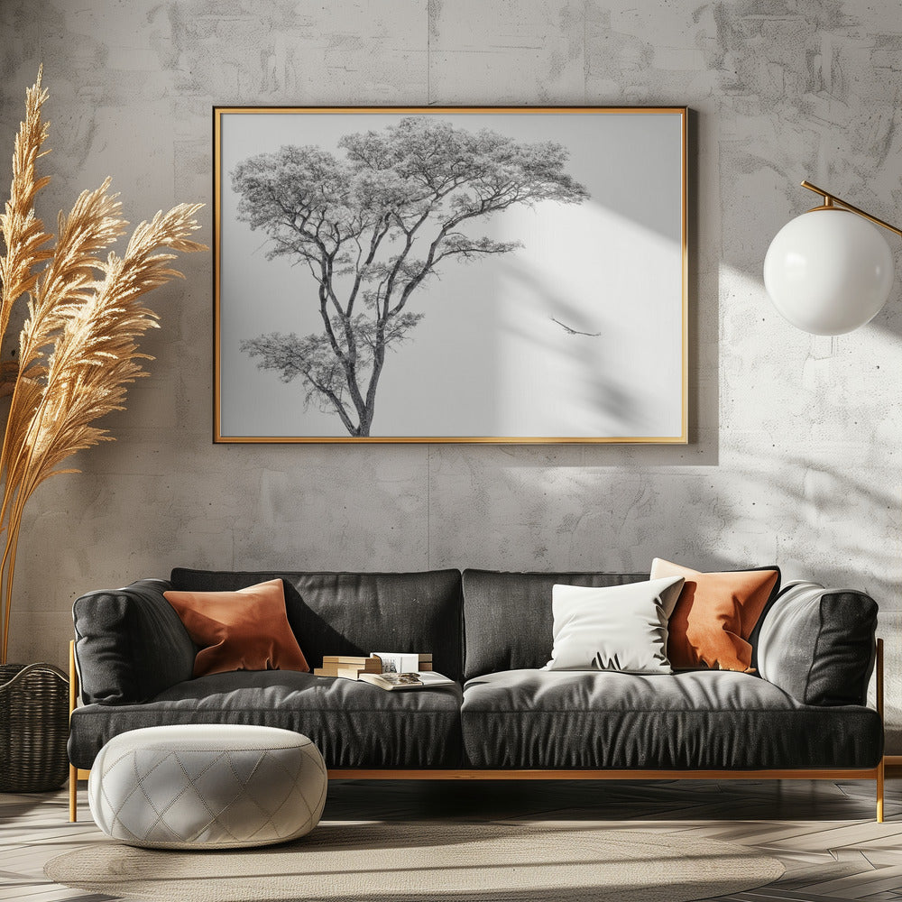 the African eagle - Poster / Art Print - interiör