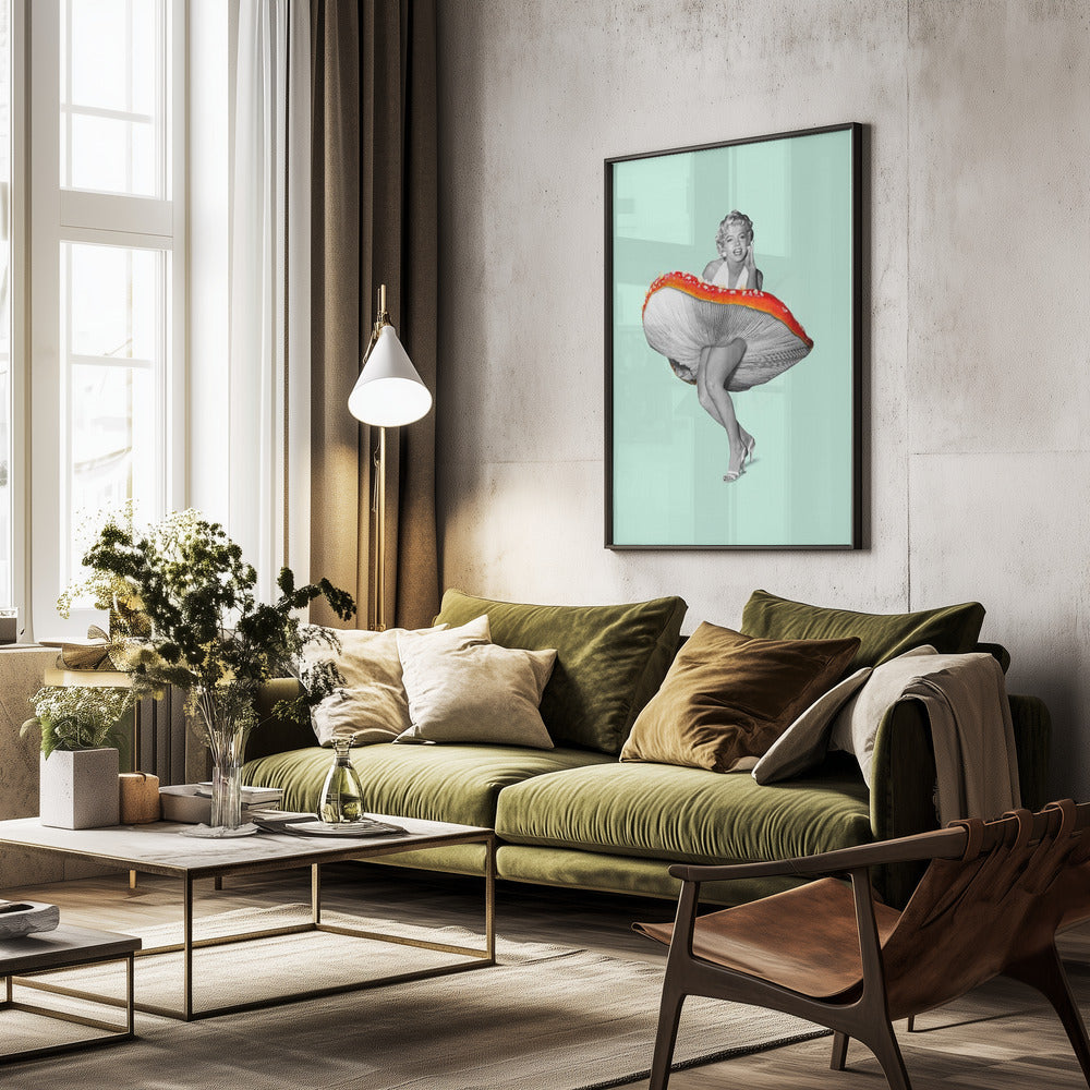 Happy Dress - Poster / Art Print - interiör