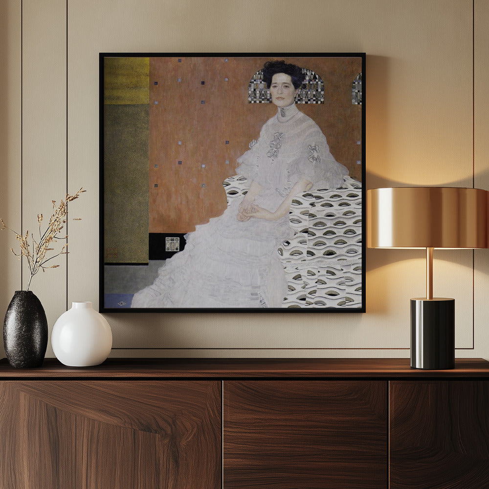 Bildnis Fritza Riedler (1906) - Poster / Art Print - interiör