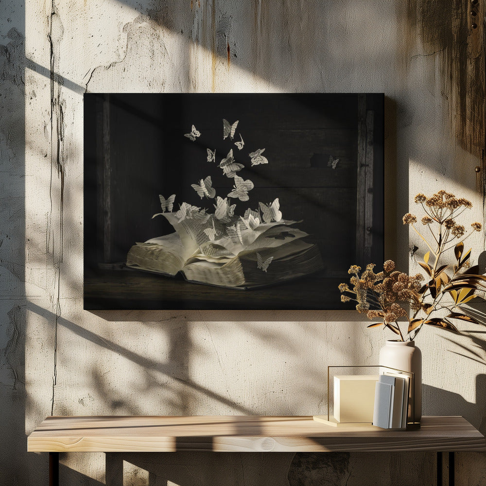 Lepidopterology - Poster / Art Print - interiör
