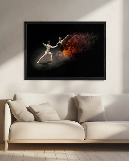 Dance With the ... - Poster / Art Print - interiör