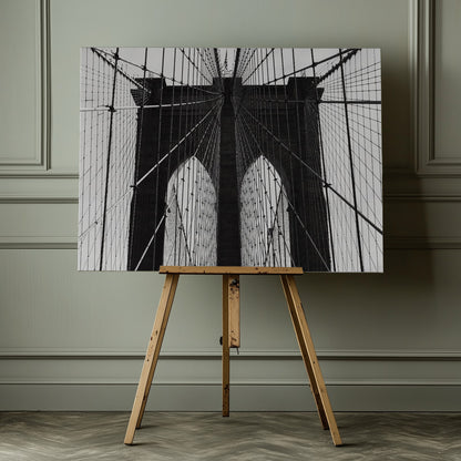Brooklyn Bridge - Poster / Art Print - interiör