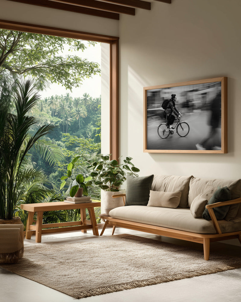 World in motion - Poster / Art Print - interiör