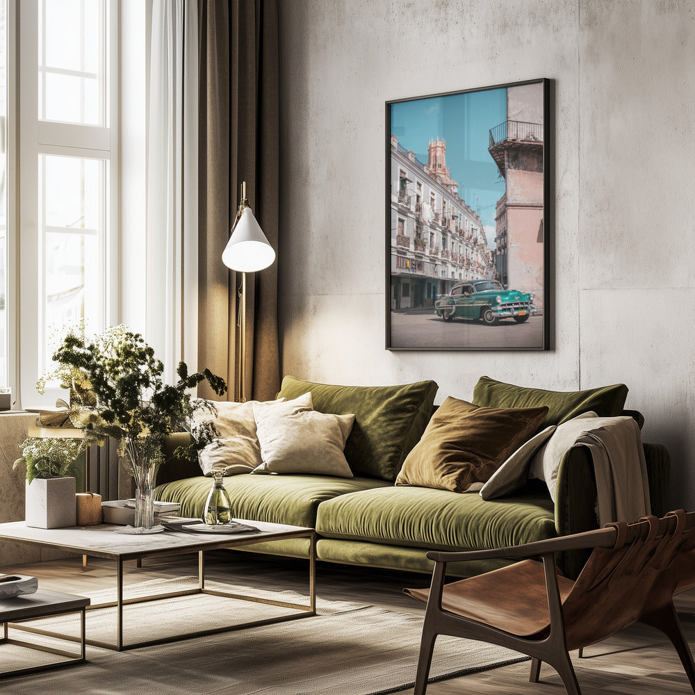Old Havana 8 - Poster / Art Print - interiör