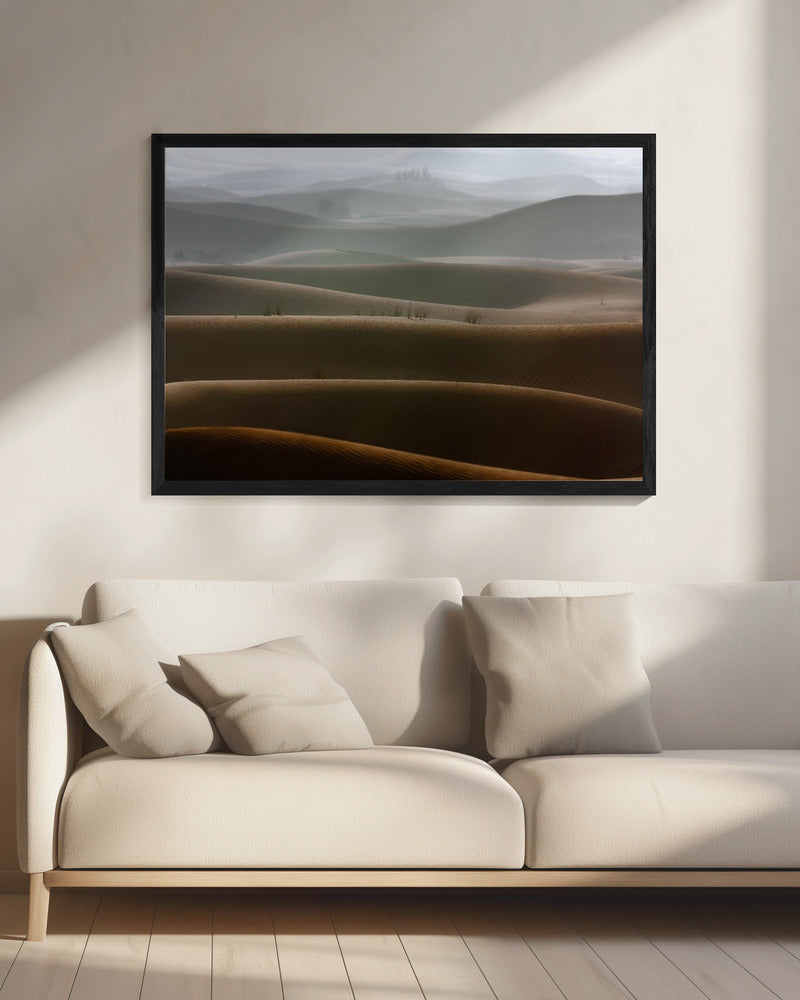 Foggy morning - Poster / Art Print - interiör