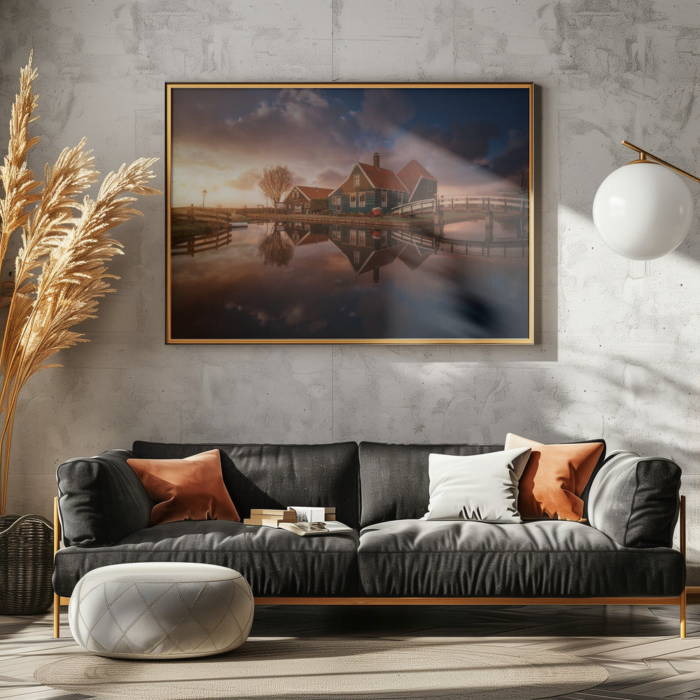 Zaanse Schans 18 - Poster / Art Print - interiör