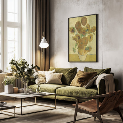 Sunflowers - Poster / Art Print - interiör
