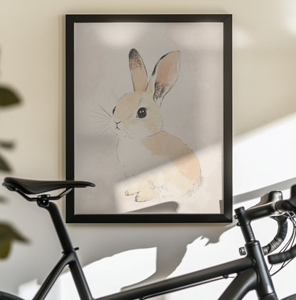 Youngbunny - Poster / Art Print - interiör