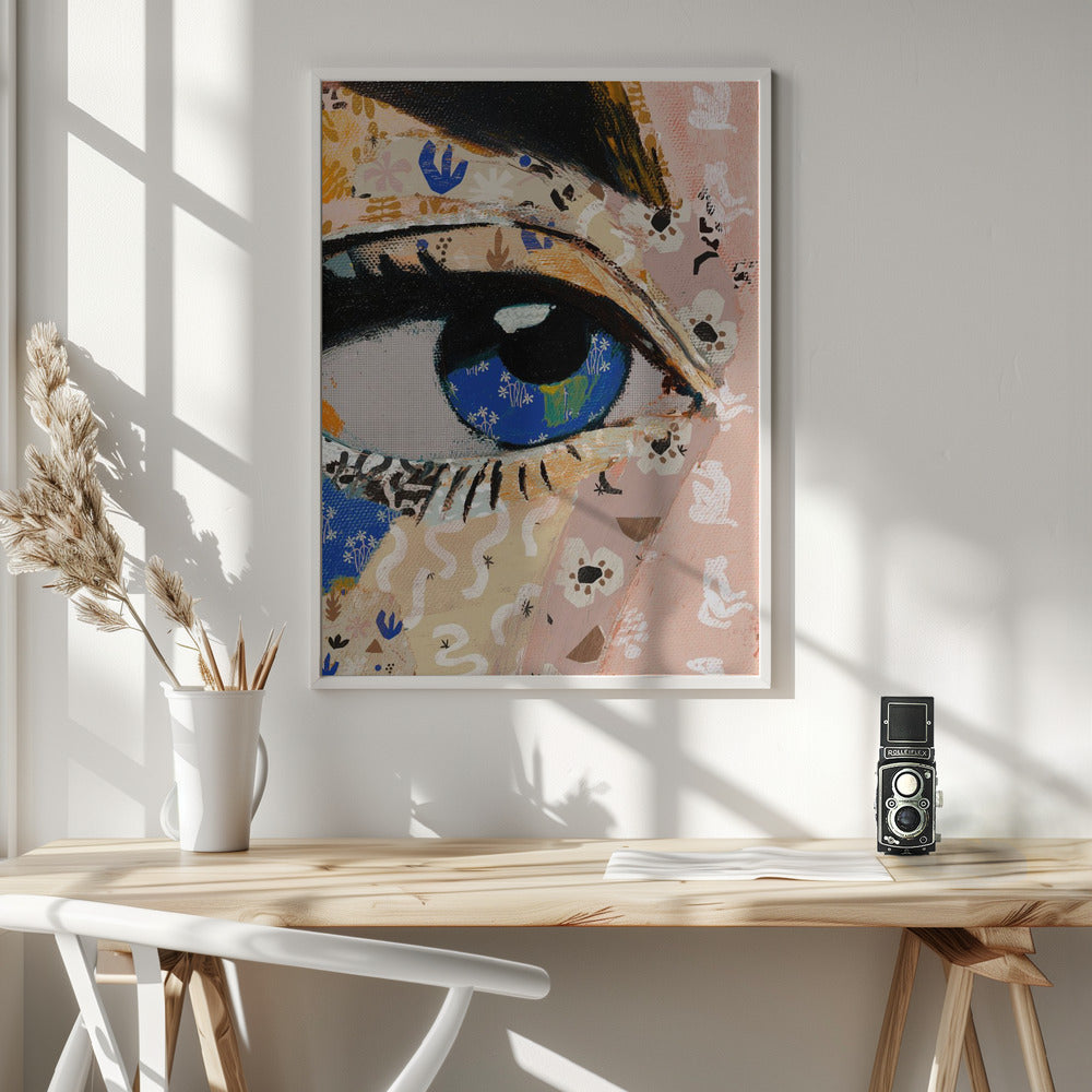 Pattern Play No 06 - Poster / Art Print - interiör