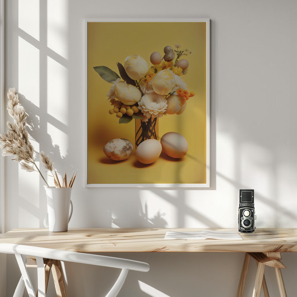 Easter Bouquet - Poster / Art Print - interiör