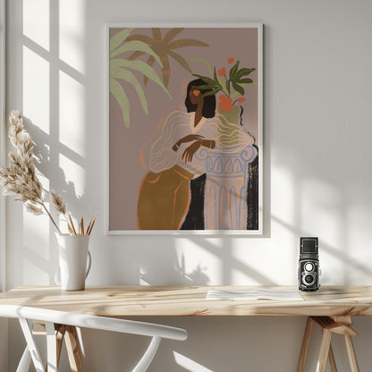 Waiting - Poster / Art Print - interiör
