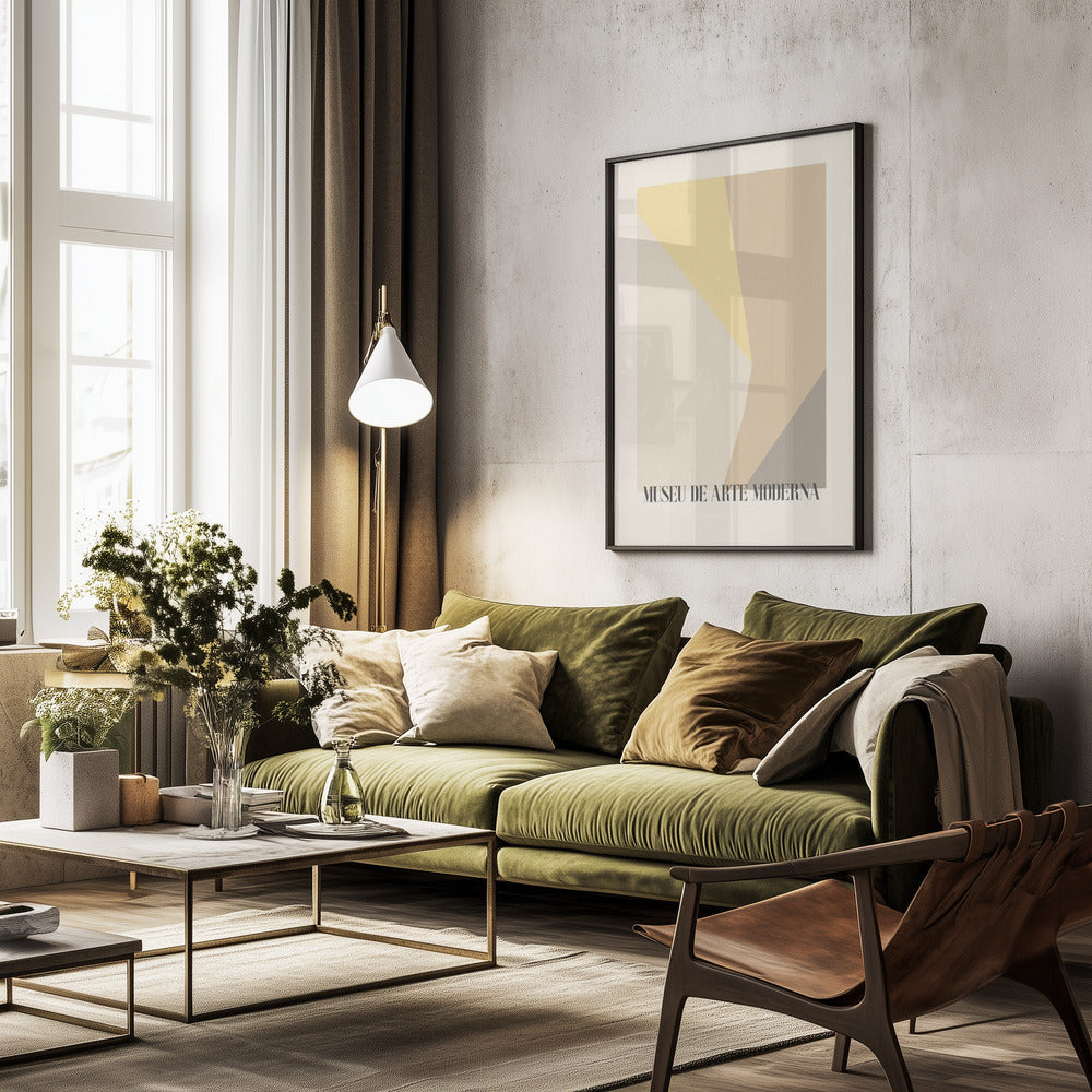 Museu De Arte Moderna 02 - Poster / Art Print - interiör