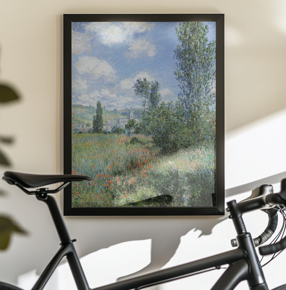 View of Vétheuil (1880) - Poster / Art Print - interiör