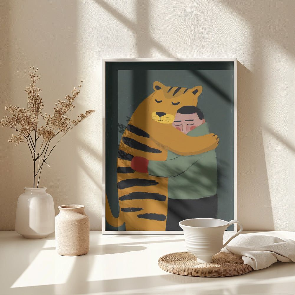 Dream Team - Poster / Art Print - interiör
