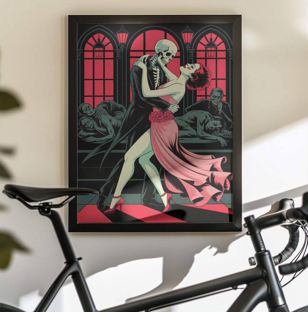 A Dance With Death - Poster / Art Print - interiör