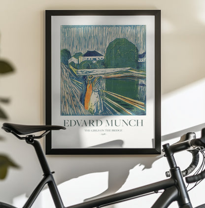 The Girls On The Bridge - Poster / Art Print - interiör