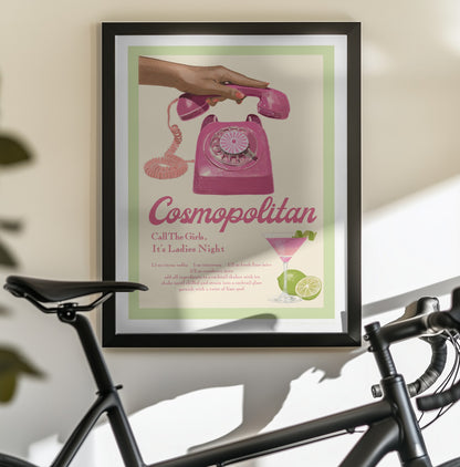 Jlr Cocktails Cosmopolitan - Poster / Art Print - interiör