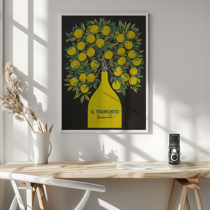 Limoncello Il Tramonto - Poster / Art Print - interiör