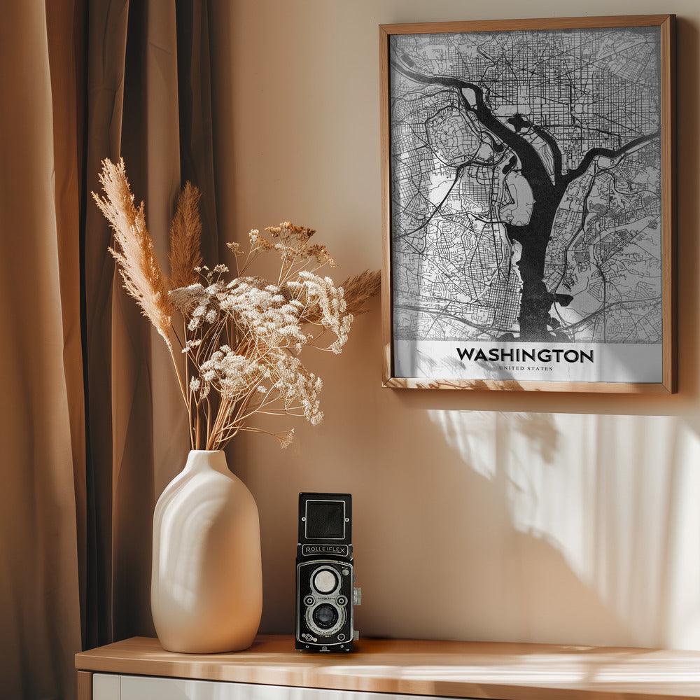 Washington - Poster / Art Print - interiör