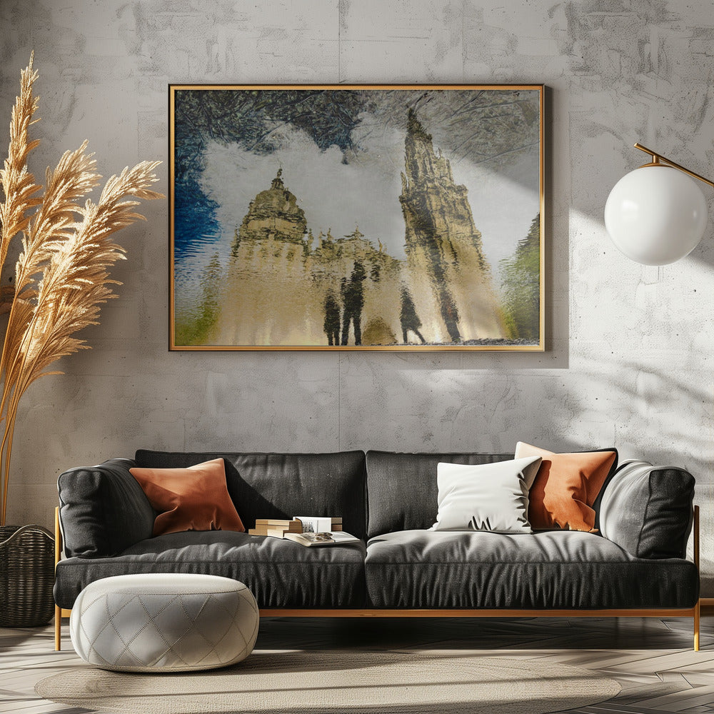 Toledo Cathedral Reflection - Poster / Art Print - interiör