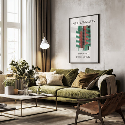 Neue Sammlung no. 01 - Poster / Art Print - interiör