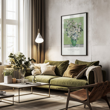 Roses - Poster / Art Print - interiör