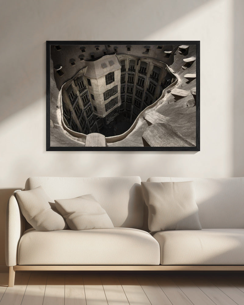 Casa Mila - Poster / Art Print - interiör
