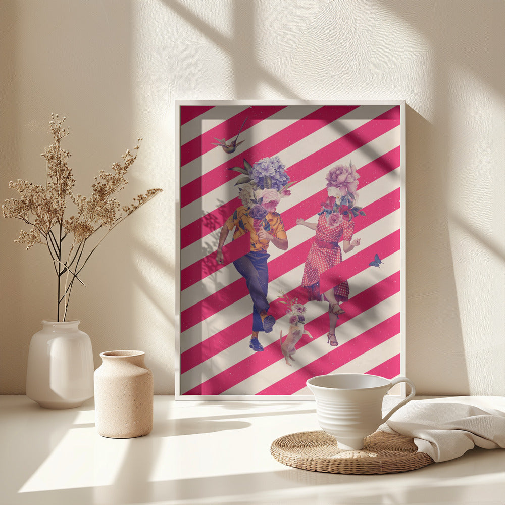 Party Time - Poster / Art Print - interiör