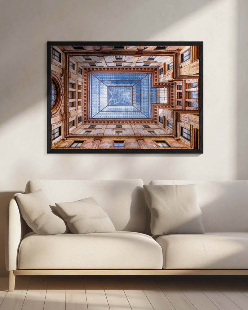 Galleria Sciarra, Roma - Poster / Art Print - interiör