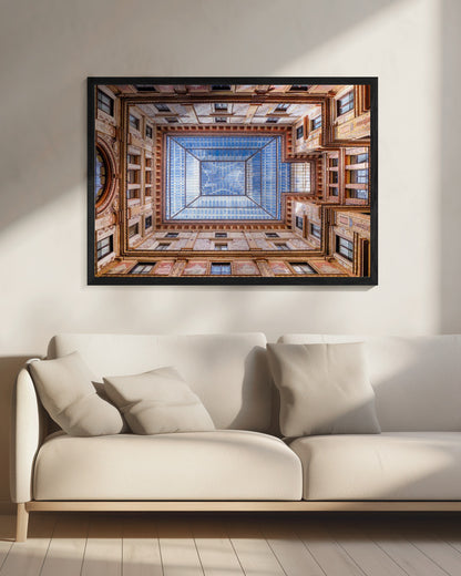 Galleria Sciarra, Roma - Poster / Art Print - interiör