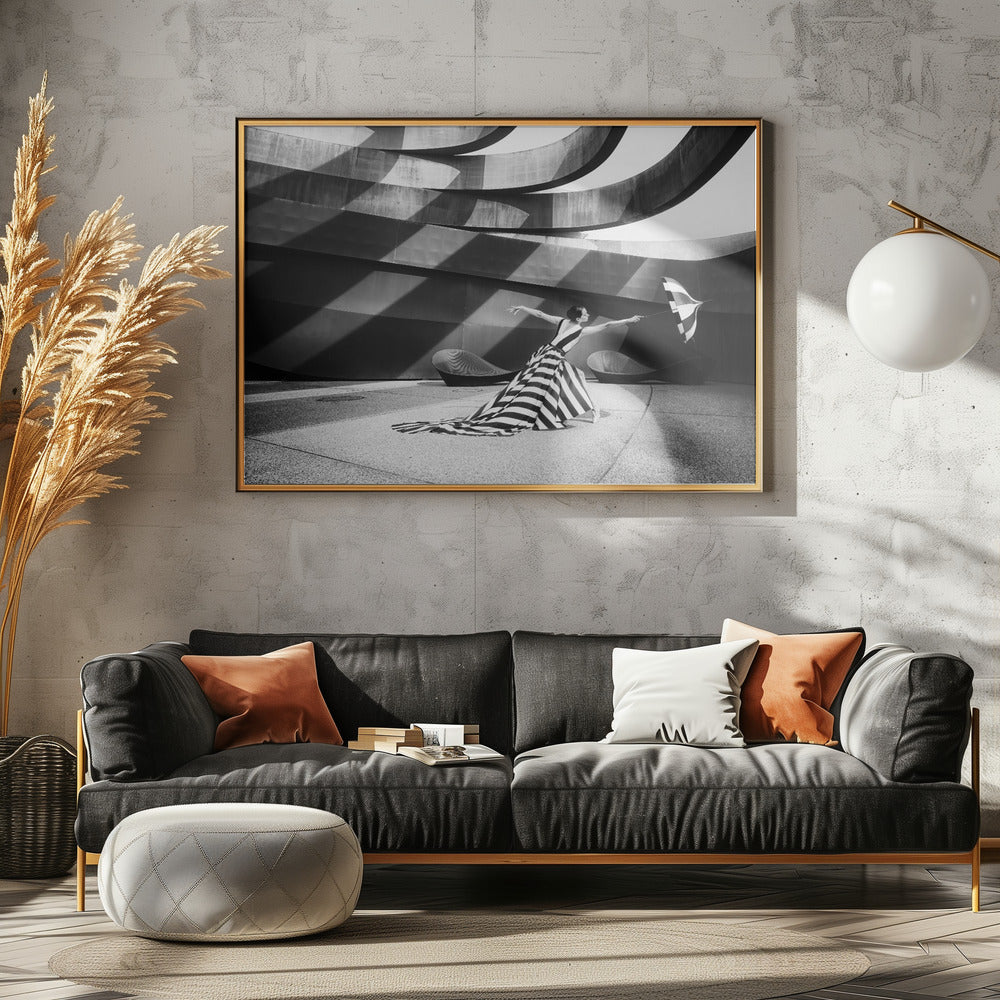 Stripes - Poster / Art Print - interiör