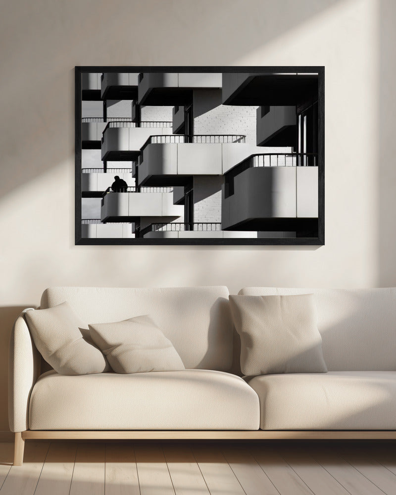 Alone - Poster / Art Print - interiör