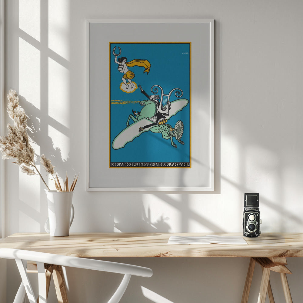 The Aeroplegasus - Poster / Art Print - interiör