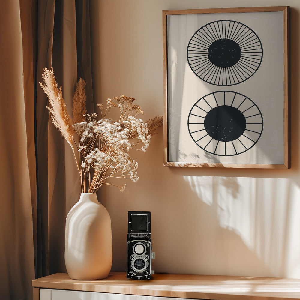 Circles! - Poster / Art Print - interiör