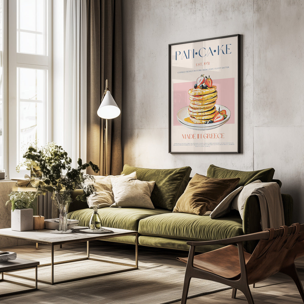Pancake - Poster / Art Print - interiör