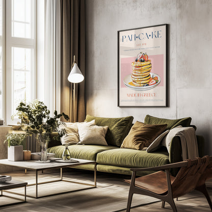 Pancake - Poster / Art Print - interiör