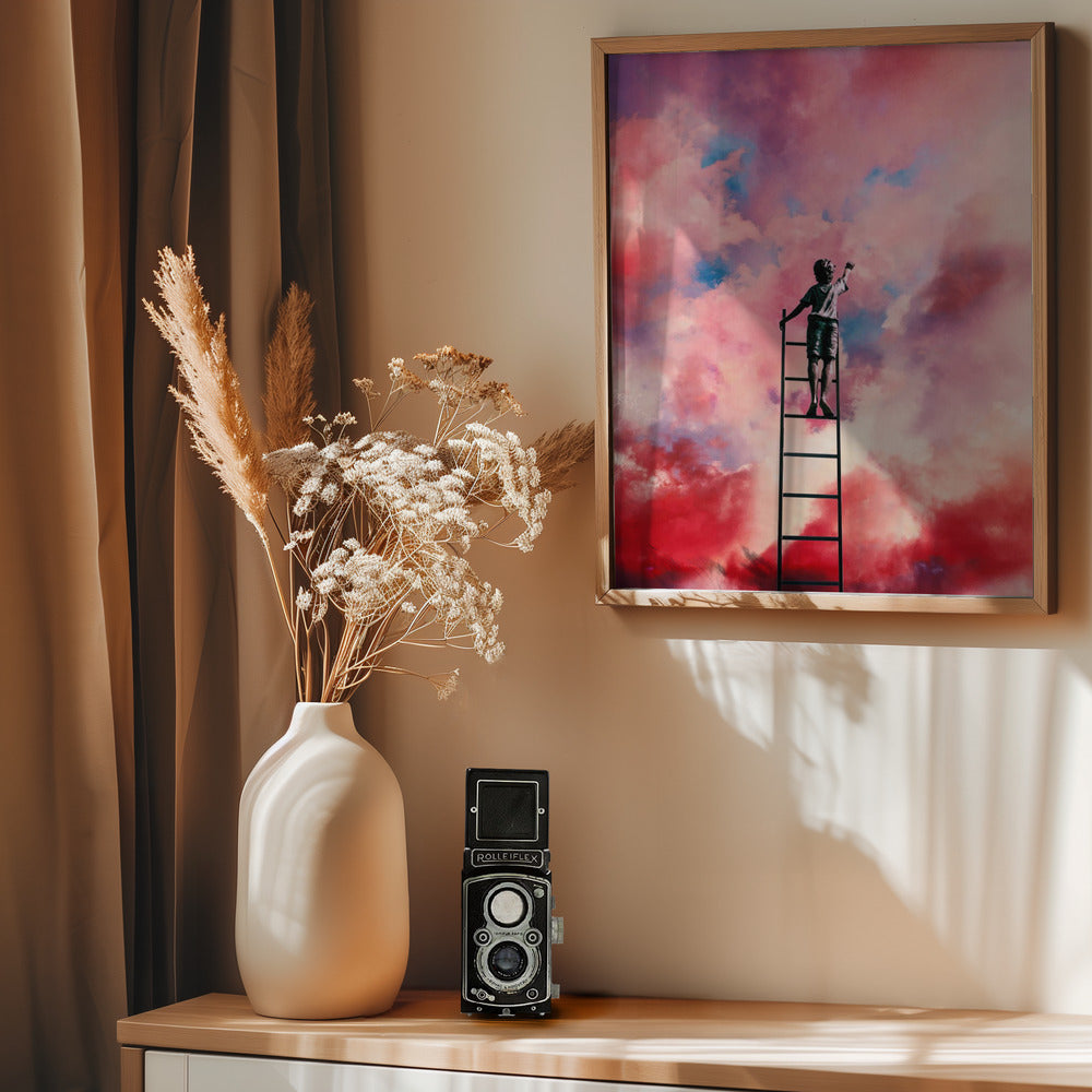 Cloud Painter - Poster / Art Print - interiör