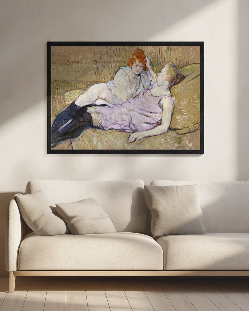 The Sofa (ca.1894–1896 - Poster / Art Print - interiör