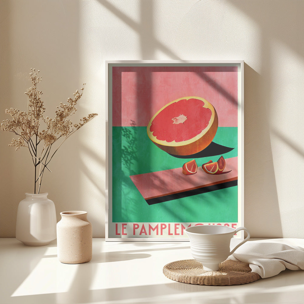 Le Pamlemousse - Poster / Art Print - interiör