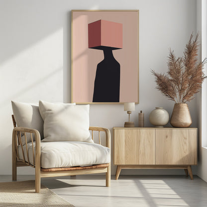 Think Inside the Box - Poster / Art Print - interiör