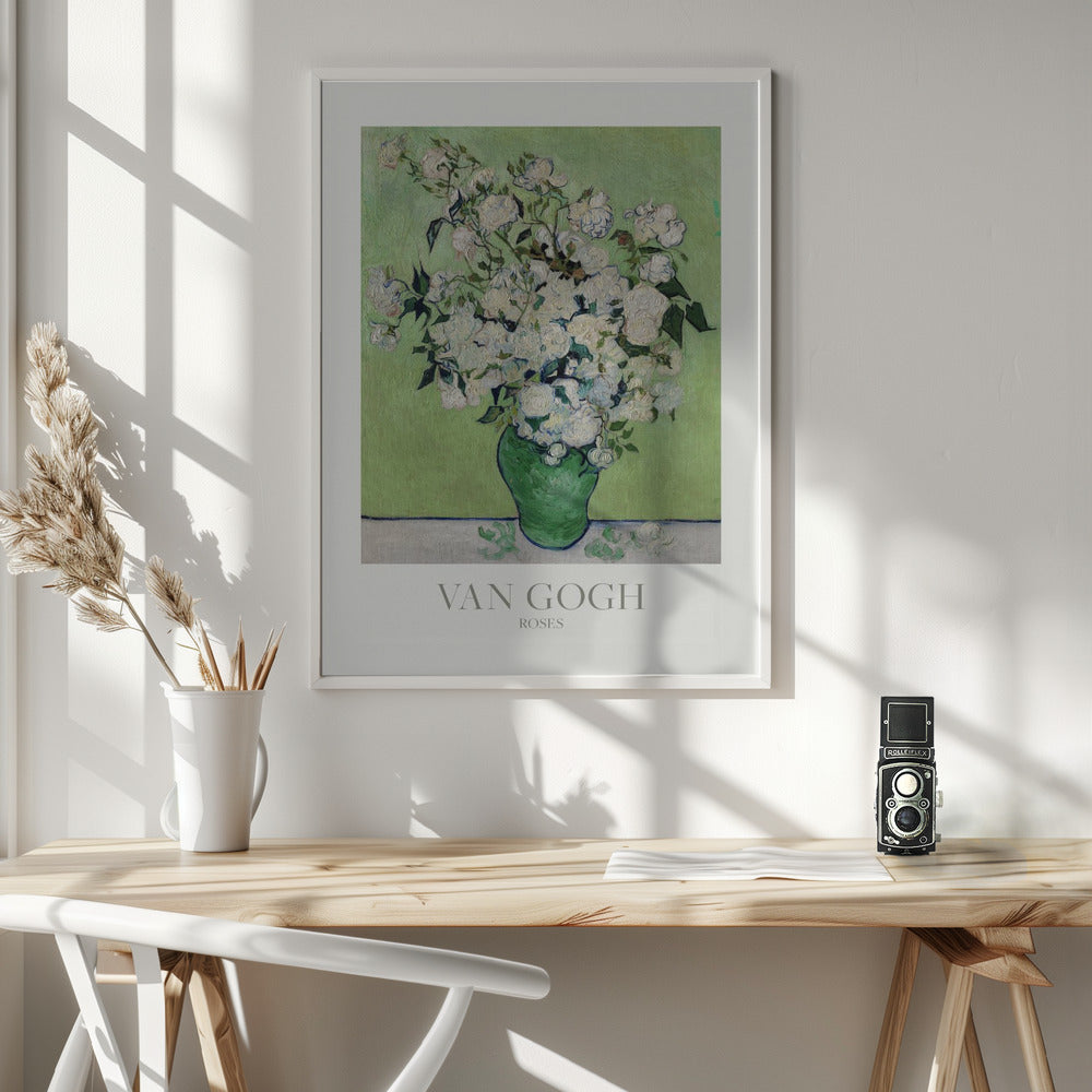 Roses - Poster / Art Print - interiör