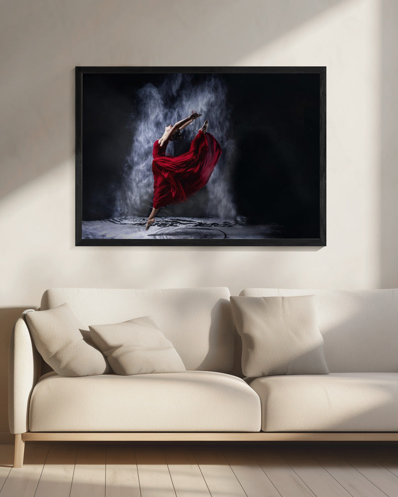 Red Dancing - Poster / Art Print - interiör