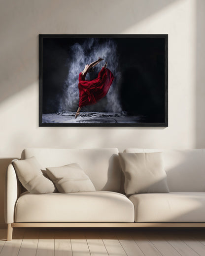 Red Dancing - Poster / Art Print - interiör