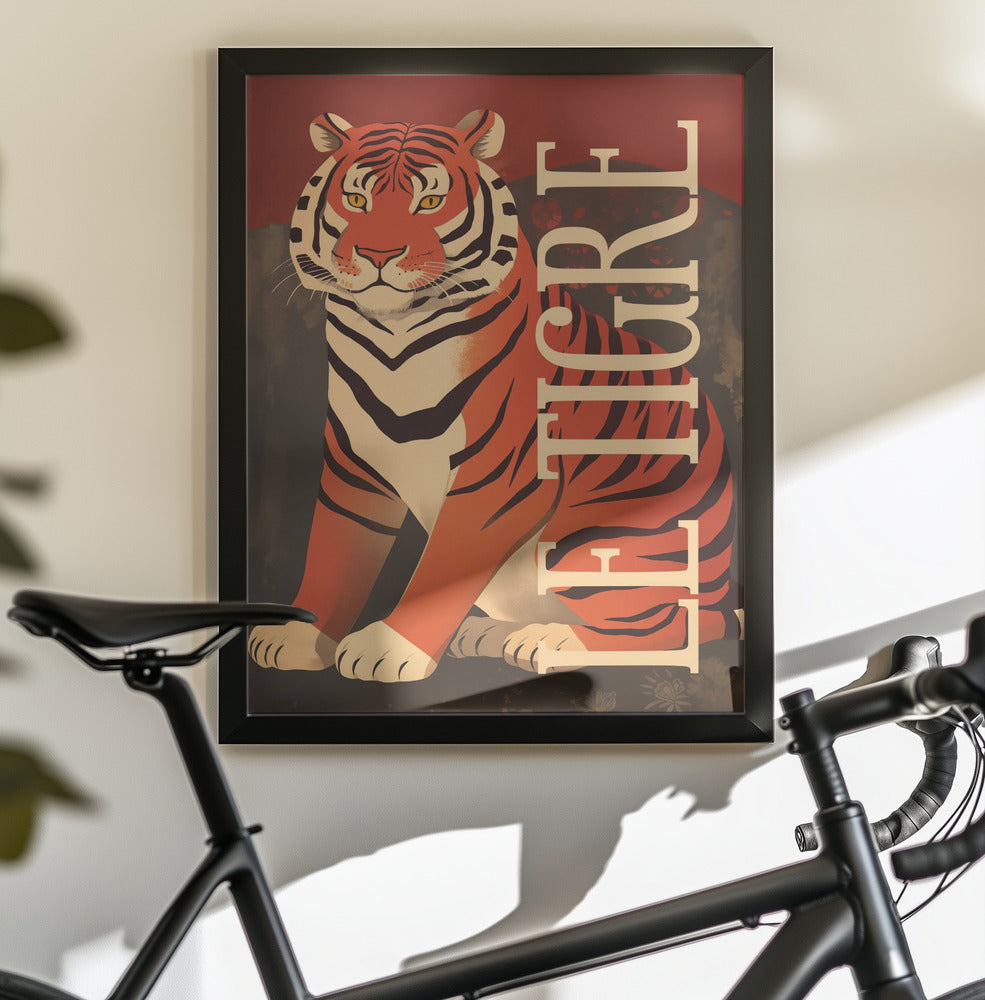Le Tigre - Poster / Art Print - interiör