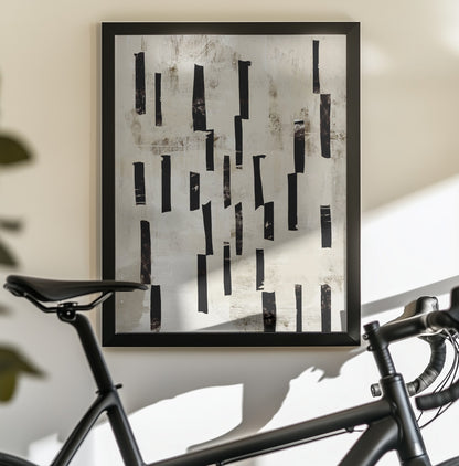 Minimal Lines - Poster / Art Print - interiör