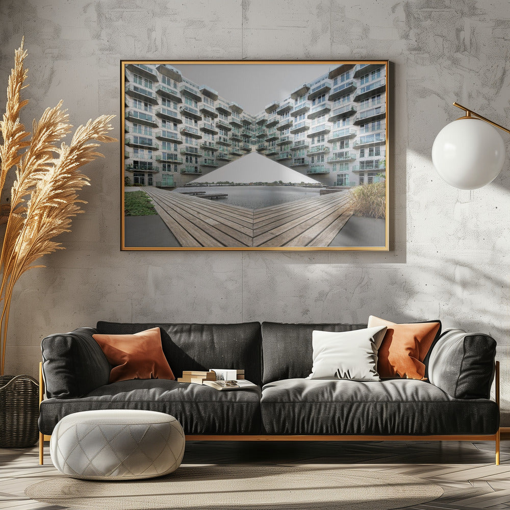 Sluishuis - Poster / Art Print - interiör